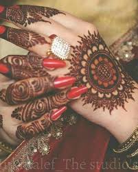 Image May Contain 1 Person Closeup Circle Mehndi Designs Engagement Mehndi Designs Dulhan Mehndi Designs