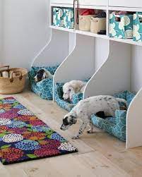 25 Modern Design Ideas For Pet Beds That Dogs And Owners Want In 2021 Dog Room Design Trendy Dog Beds Dog Bedroom