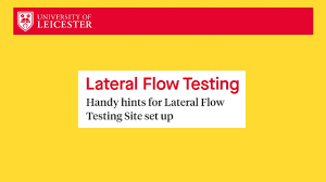 Lateral flow tests can clearly detect the presence of a wide range of biomarkers, pathogens and environmental contaminants in a variety of industries. Lateral Flow Testing Setting Up Youtube
