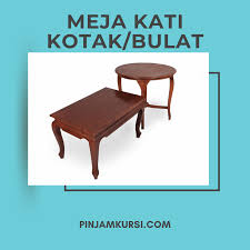 Meja ibm, meja bulat, meja kotak, meja kaca, meja bar, dll. Daftar Harga Sewa Kursi Meja Sofa Untuk Perlengkapan Event