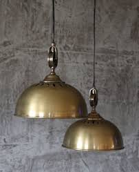 Hange Lampe O26 Cm Alte Industrielampe Messing Loftlampe Fabrik Deckenlampe Loft Kitchen Lighting Outdoor Lighting Hanging Lamp