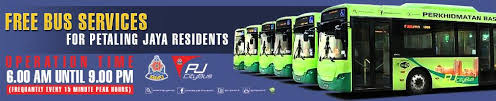Route 4 parkview, route 8 glenbrook, route 10 new haven. Pj City Bus Free Bus Services Petaling Jaya