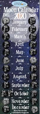 Moon Calendar 2020 Newmoonritual Moon Astrology Identify Your Moon Sign Understand The Phases Of The Moon Ge Moon Calendar New Moon Rituals Moon Astrology
