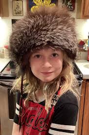 Vintage Silver Fox Fur Hat