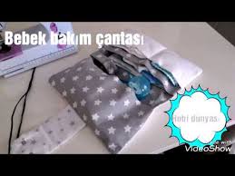 Bebek Bakim Cantasi Yapimi Bakim Cantasi Youtube Bebek Bebek Cantasi Bebek Dikis