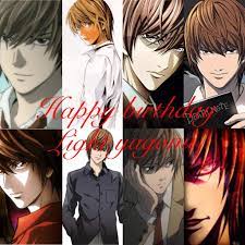 Today is the 35th birthday celebration of light yagami, im going to tell some facts that, lets be honest, you probably already knew but i wanted to make this. Happy Birthday Light Yagami Death Note Amino