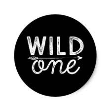 Wild One Sticker Zazzle Com Wild Ones Wild One Birthday Party First Birthday Party Favor