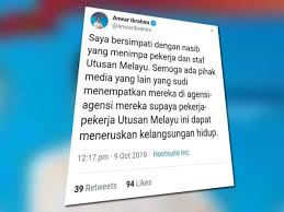 Sabah sasar capai imuniti kelompok akhir tahun ini. Anwar Simpati Nasib Kakitangan Utusan Malaysia