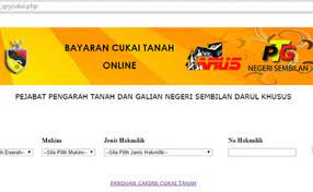 Pembayaran boleh dilakukan di pejabat tanah setiap daerah atau. Cara Bayar Online Cukai Tanah Kerajaan Negeri Sembilan 2020 Adzril Cute766