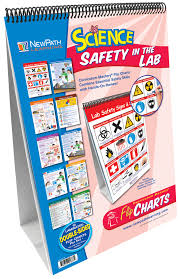 Newpath Safety In The Lab Curriculum Mastery Flip Chart Set Grades 5 10