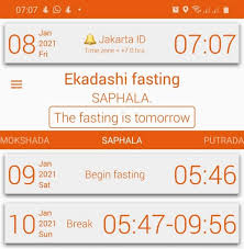 Ekadashi fasting is observed on every 11 th tithi in hindu calendar. Gita Nagari Om Svastyastu Esok Tanggal 9 Januari 2021 Facebook