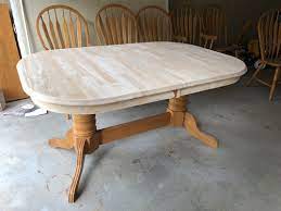 I told her i could cut the legs down. Sanding Solid Oak Table Seeking Matte Finish Which Will Not Darken