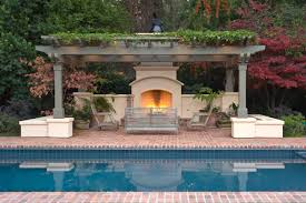 A pool's surrounding deck and landscaping, after all, represent the frosting on the cake of any pool installation. Brick Pool Deck Ideas Houzz