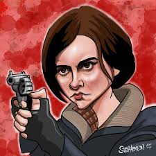 Caricature Resolution 2025 Day 06 Lauren Cohan #crlaurencohan  #caricatureresolution2025 #laurencohan