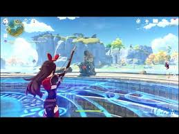 Genshin Impact Luhua Pool Underwater Temple Puzzle Soleved Location Level Required Youtube