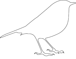 Free Bird Stencil Png 342 265 Bird Outline Bird Stencil Simple Nature Decor