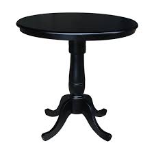 International Concepts 36inch Round By 36inch High Top Ped Table Black Click On The Image For Additional Details This I Counter Table Pedestal Table Table