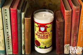 Malort Candles Available At Www Reuse First Com Mancave Masculine Den Candle Malort Liquor Upcycle Bott Bottle Candles Clean Candle Unique Gift Items