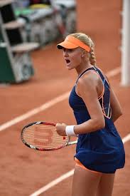 Kristina Mladenovic At Roland Garros 2014 Wta Mladenovic Rolandgarros Tennis Players Female Tennis Players Tennis
