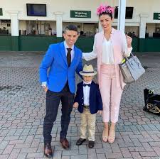 KY oaks #2021 in family @kimberleyrispoli_mosse Hayden look smart wearing  @janieandjack Little jockey growing up😉🤣💪🏻 Thank you @irad_ortiz  @fgeroux @flavien.prat @julienrleparoux @joseortizjockey @laneriecorey For  taking a photo with him. #kentucky ...