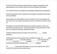 Sample Accounting Manual Template 6 Free Documents In Pdf