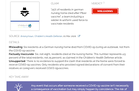 You are presented with so many insurance options that you are unsure which is best. Six Residents In A German Nursing Home Died From Covid 19 Not From Vaccines Health Feedback