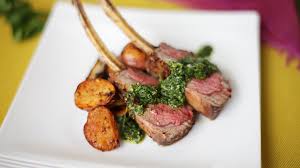 Lamb chop recipe with mushrooms and a little garlic, along with green onions and beef broth. Chef John S Grilled Lamb With Mint Orange Sauce Allrecipes