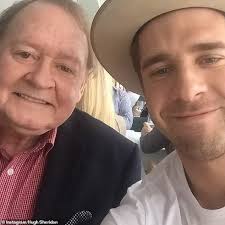 Hugh Sheridan shares heartbreaking footage from father Denis' funeral