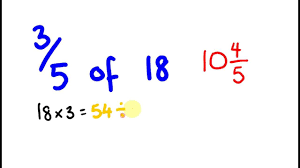 The whole number of the quotient is the whole number of the mixed number. Mental Math Trick To Work Out Fractions Of An Amount Youtube