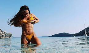 Perform five to six exercises per session, covering your whole body, such as squats, leg curls, chinups or pulldowns. Beach Body Bikini Fitness For All Women Dy Nutrition