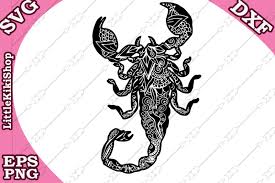 Download Free Zentangle Scorpion Svg Mandala Scorpion Svg Zentangle Animal Svg Crafter File Download Free Svg Files Creative Fabrica PSD Mockup Templates