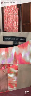 Dillards Preston York Watercolor Dress Looks Like A