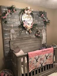 Rustic Nursery Inspo Nursery Decor Via Join Honey With Images Baby Girl Room Rustic Nursery Room Ideas Girl Nursery Room