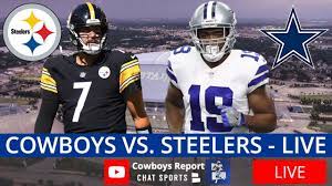 Dwayne haskins has been nipping at the heels of mason rudolph. Cowboys Vs Steelers Live Streaming Scoreboard Play By Play Highlights Stats Nfl Week 9 Youtube