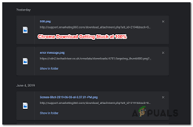 How To Fix Google Chrome Downloads Getting Stuck At 100 Appuals Com