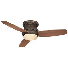 Rated for all weather exposure. Minka Aire Traditional Concept 44 Led Indoor Outdoor Flush Mount Ceiling Fan In Oil Rubbed Bronze Lightsonline Com