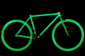 電影創意成真 tron 單車發光車架輪圈 香港unwire hk night biking bicycle glow in the dark
