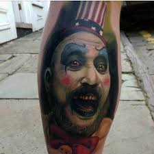 The deck also featured on the front cover of the inxs album. Psycho Clown Tattoo Best Tattoo Ideas Gallery