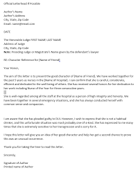 The letter is commonly provided in child custody and/or drunk driving (dui) occurrences but may be used in any situation needed where the. Character Reference Letter For Court Dui Letter