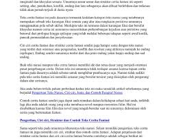 Bagaimana cerita fantasi bisa dikatgorikan? Contoh Soal Bahasa Indonesia Materi Cerita Fantasi Jawabanku Id