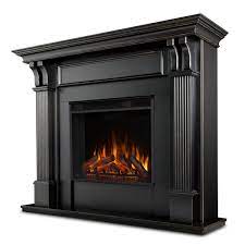 Portable electric fireplace *see offer details. Real Flame Fan Forced 48 3 In W Black Wash Electric Fireplace 7100e Bw Rona