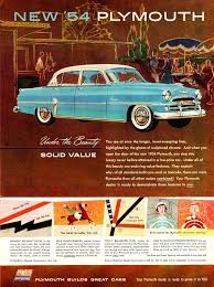 1954 plymouth belvedere 4 door sedan plymouth cars plymouth car advertising 1954 plymouth belvedere 4 door sedan