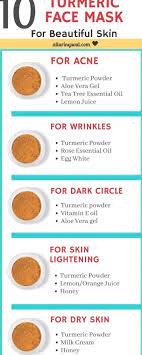 Apply Turmeric Face Mask Which Has Many Benefits On Skin It Prevents Acne Removes Wrinkles Light Turmeric Face Mask Turmeric Beauty Hacks That Actually Work