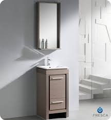 Modern Bathroom Vanity Grey Oak