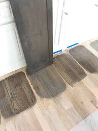 Considering staining a project with classic gray? Stain 2 Parts Classic Gray 1 Part Dark Walnut