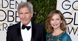 Harrison ford sports bushy beard in spain with calista flockhart. Calista Flockhart Embarrassed By Her Age Difference With Harrison Ford She Confides News24viral