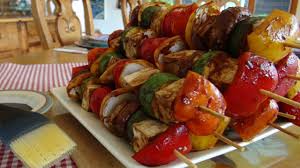 Tofu Shish Kebabs Recipe Vegetarian Recipes Pbs Food