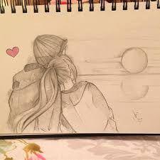 Pin By Karin On Amor Cute Drawings Of Love Love Drawings Cute Couple Drawings