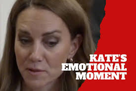 Kate recalls her experience and nearly breaks down with patients