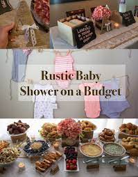 How To Throw A Rustic Themed Baby Shower Brunch On A Budget Click Picture For Tips Baby Shower Brunch Food Rustic Baby Shower Baby Shower Brunch